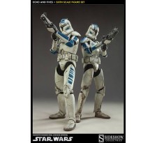 Star Wars Action Figure 2-Pack 1/6 Clone Troopers Echo and Fives 32 cm